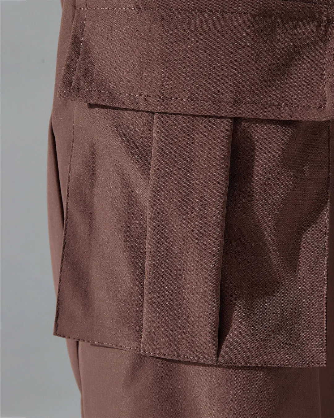 Men Flap Pocket Drawstring Waist Cargo Pants - Image 3