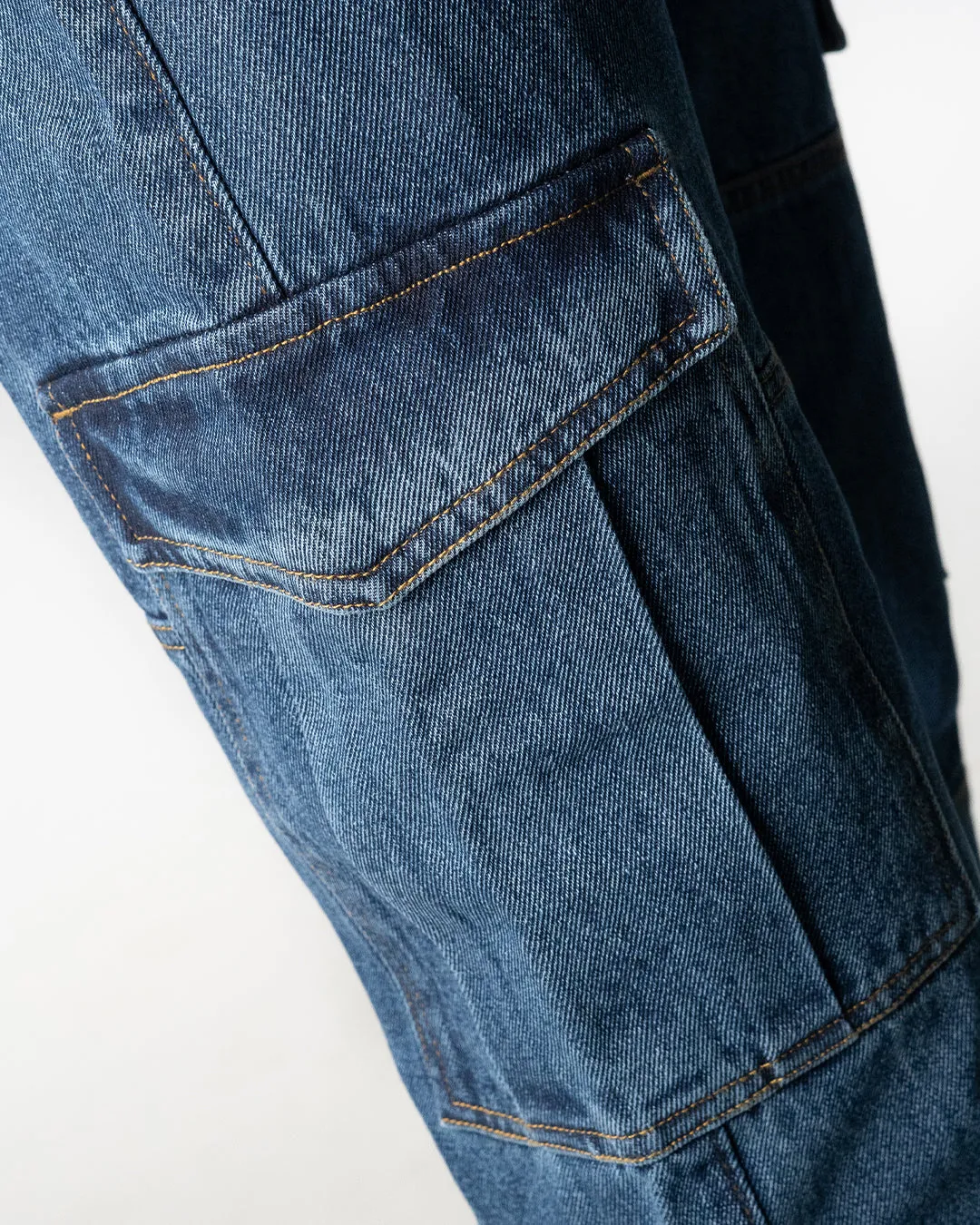 Men Loose Fit High-Rise Relaxed Jeans - Image 5