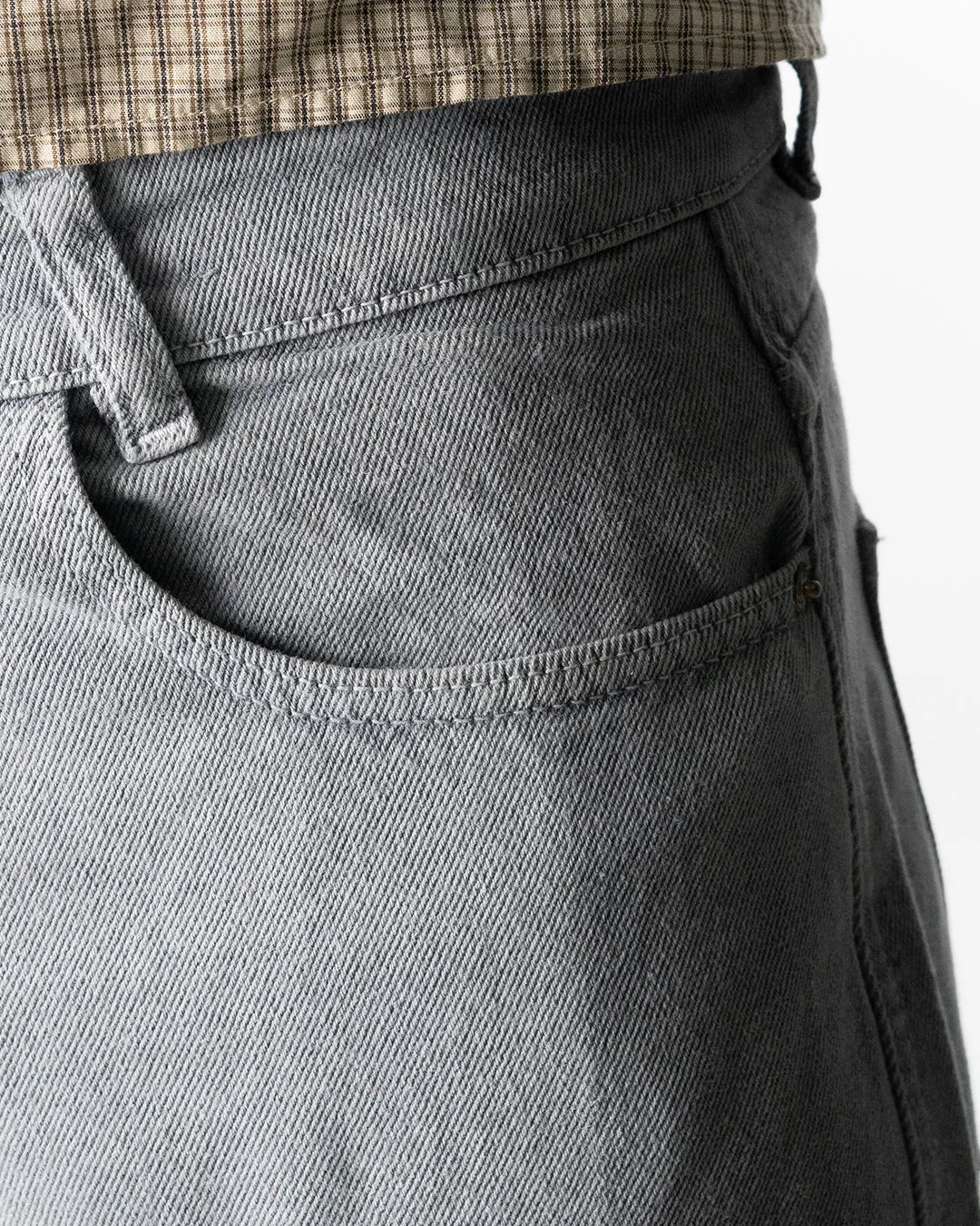 Men Regular Mid Rise Grey Jeans - Image 6