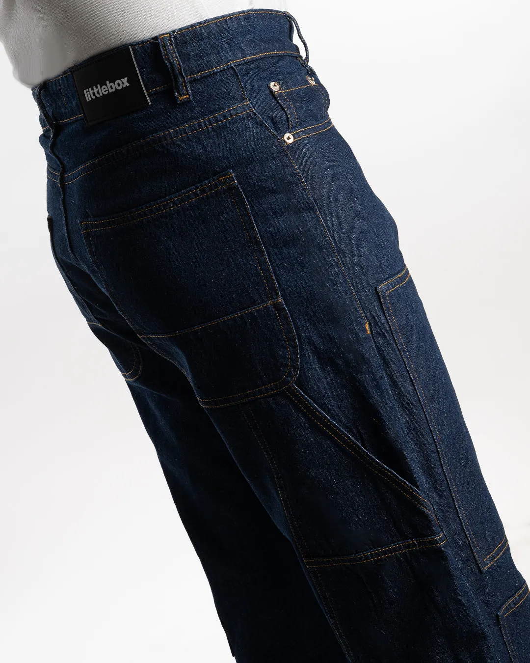 Men Smart Slim Fit Mid Rise Clean Look Jeans - Image 2