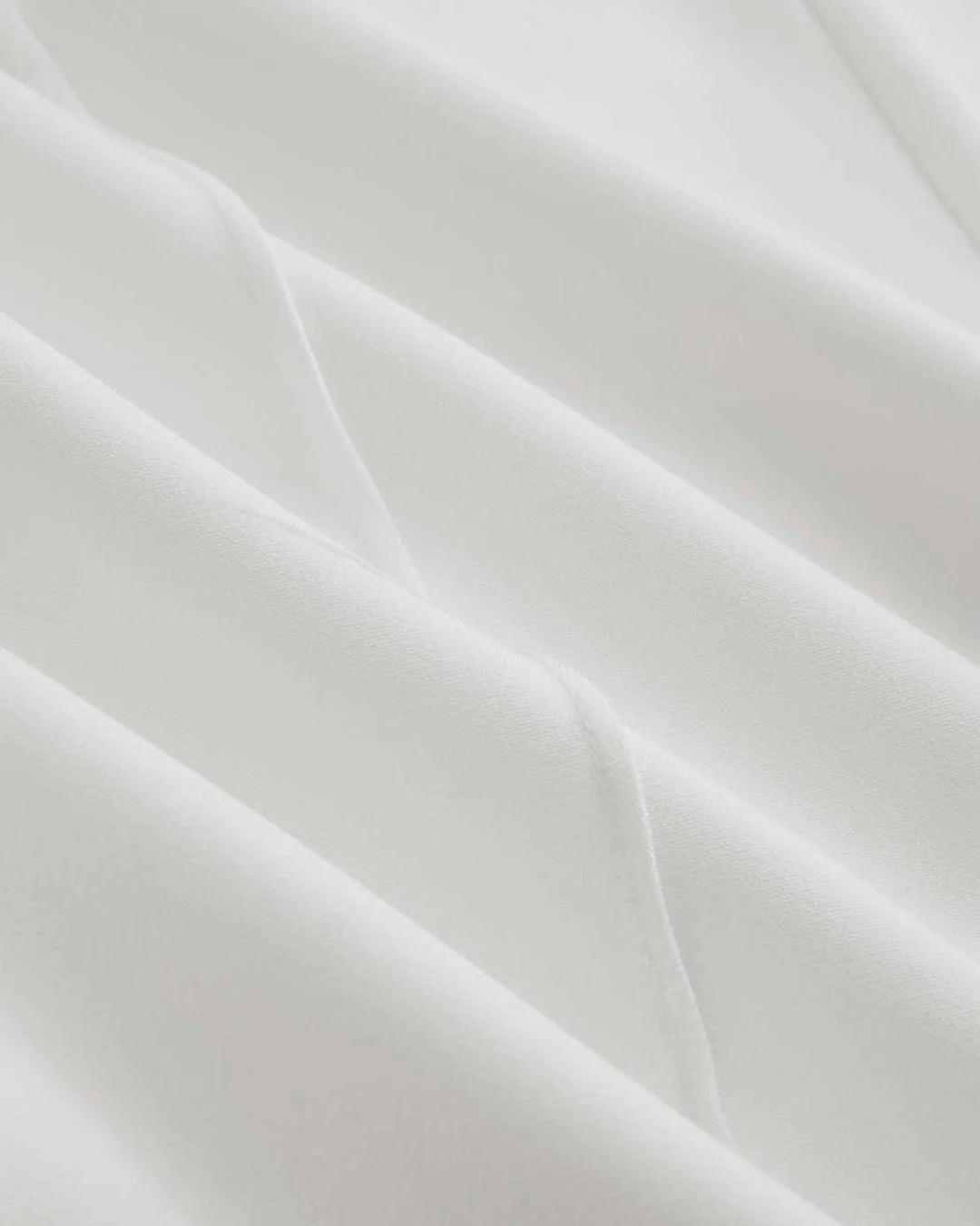 Minimalist Wide Leg Pants In White - Image 5