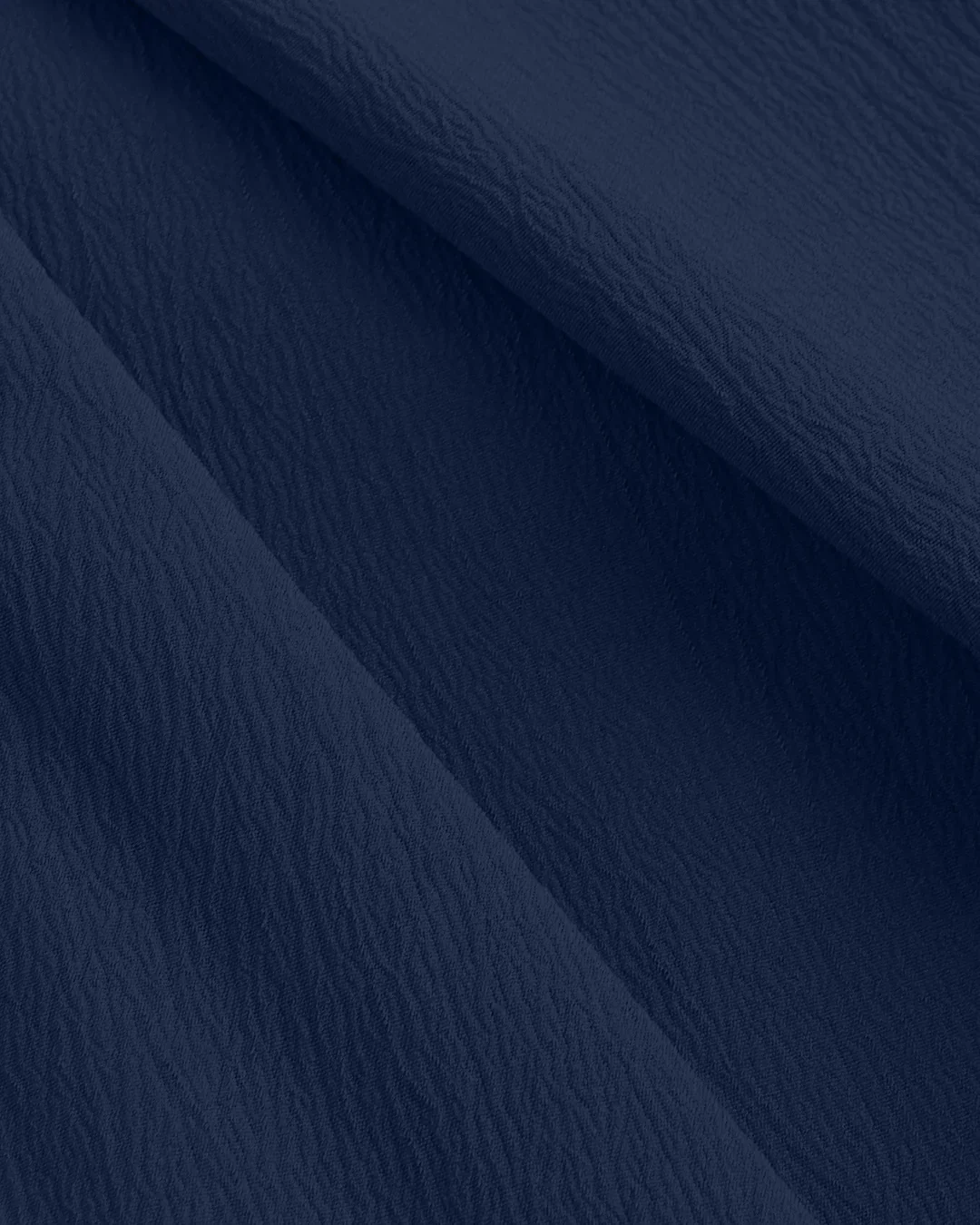 Navy Blue Collared Button-Down Pleated A-Line Mini Dress Curve & Plus - Image 3