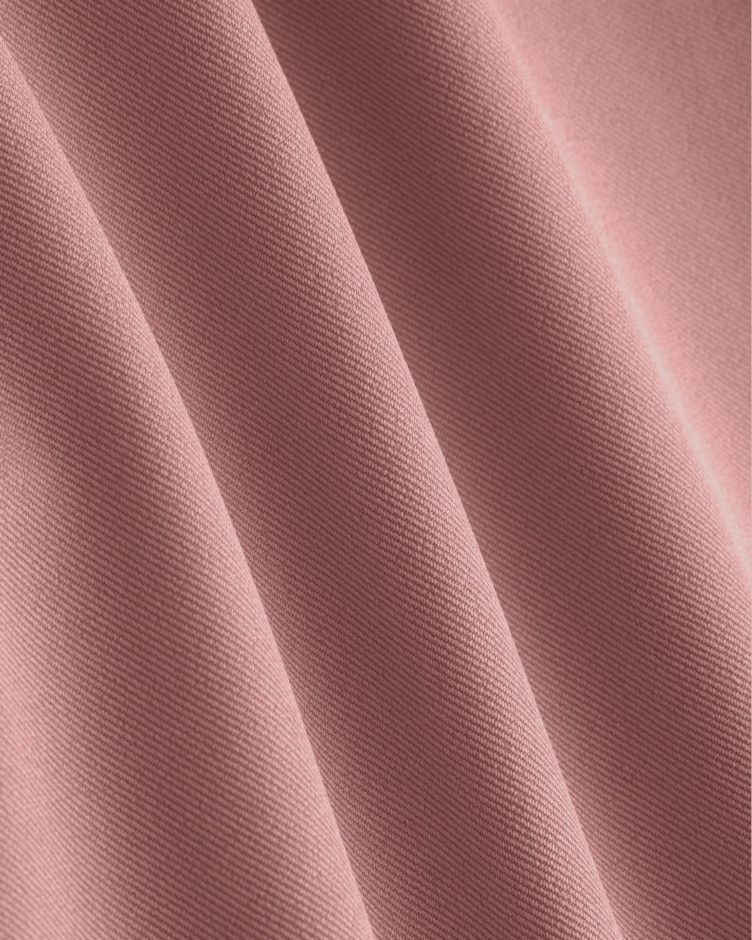 New Nostalgia Solid High Waist Pleated Wide Leg Pants Peach - Image 3
