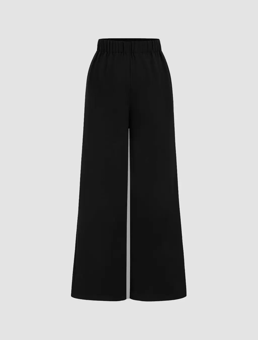 Notched Lapel Belted Blazer And Trousers Set - Image 6