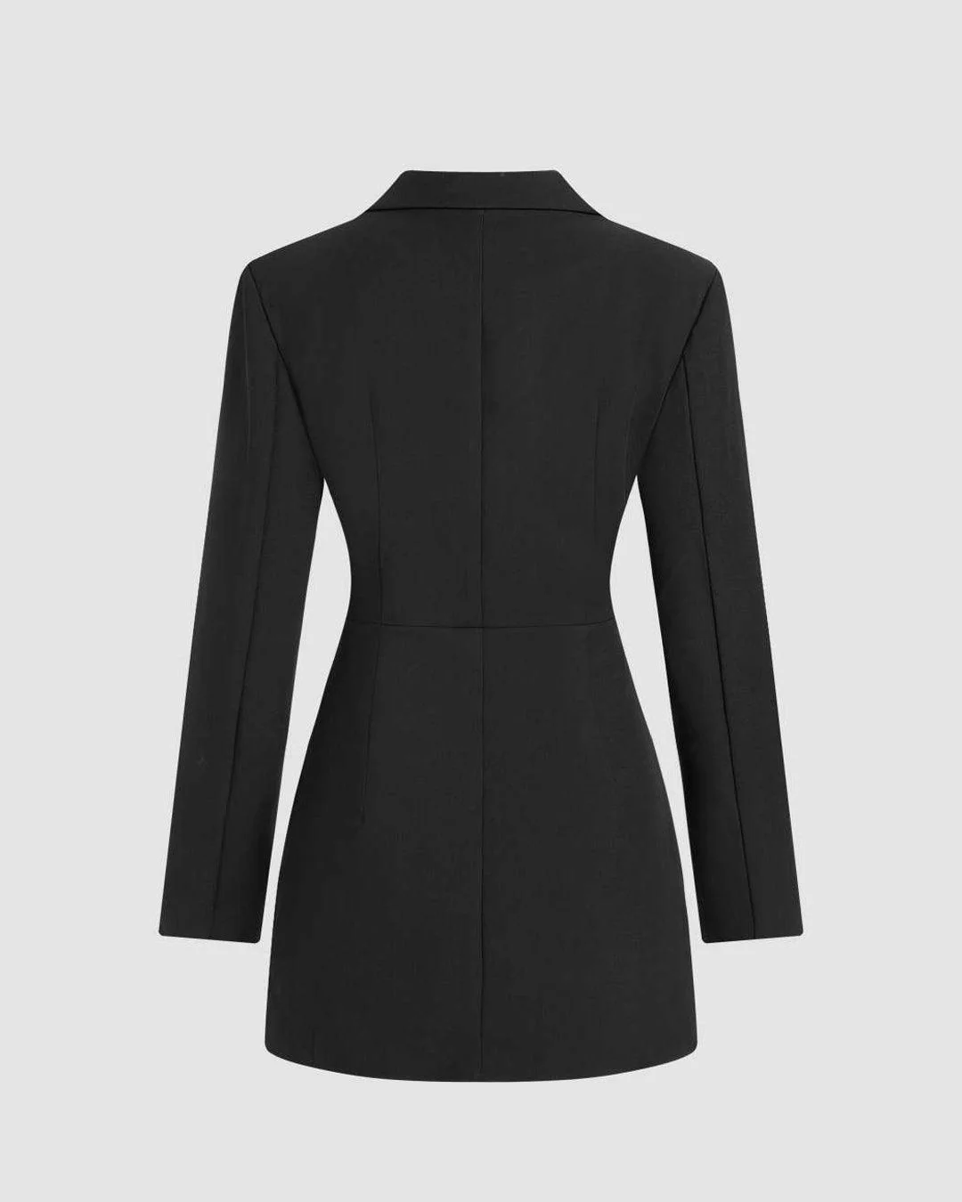 NYE Blazer Mini Dress in Black - Image 3
