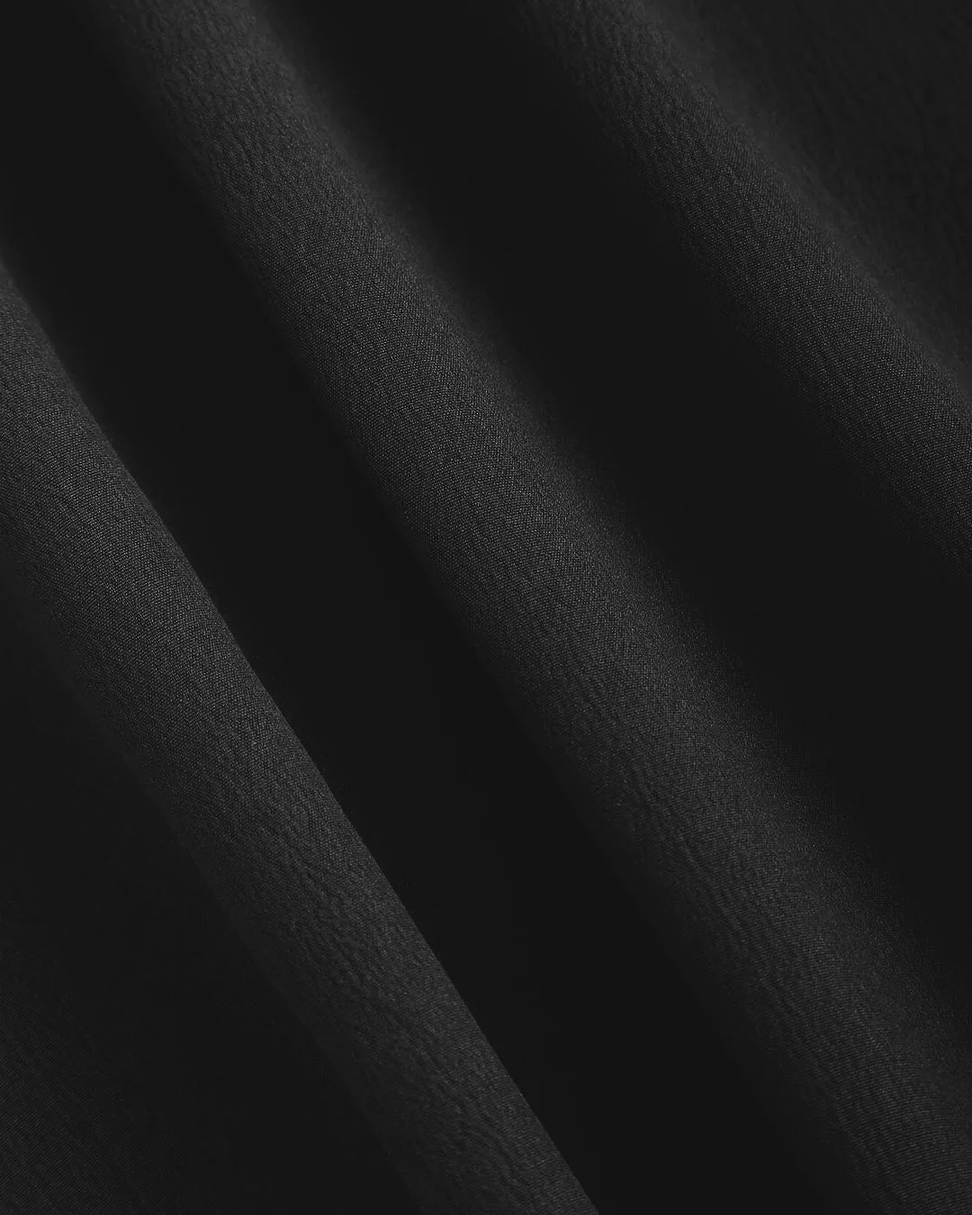 Off-Shoulder Puff Sleeve Solid Color Cinched Maxi Dress In Black - Image 5