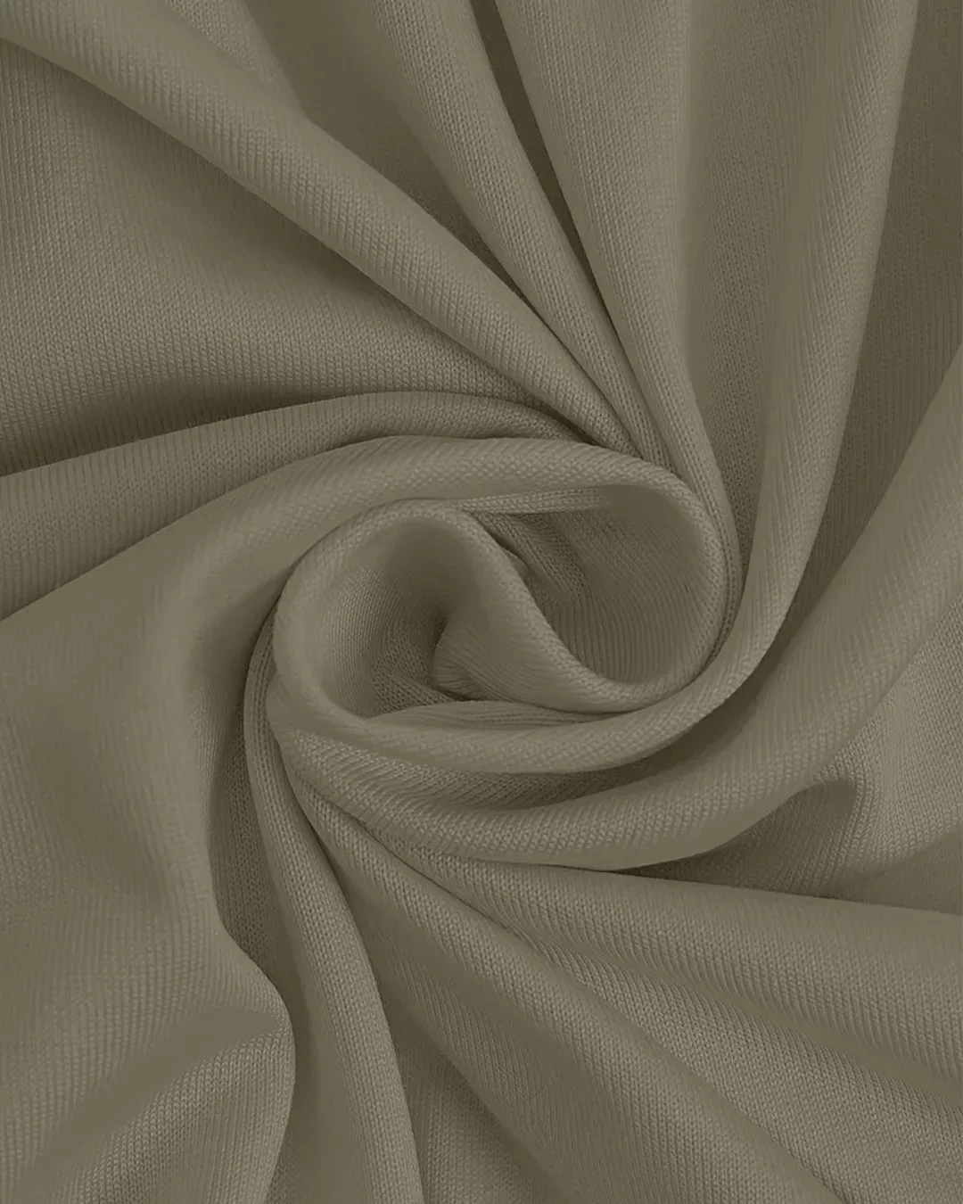 Ruched Sweetheart Neck Long Sleeve Fitted Top in Olive Green - Image 3