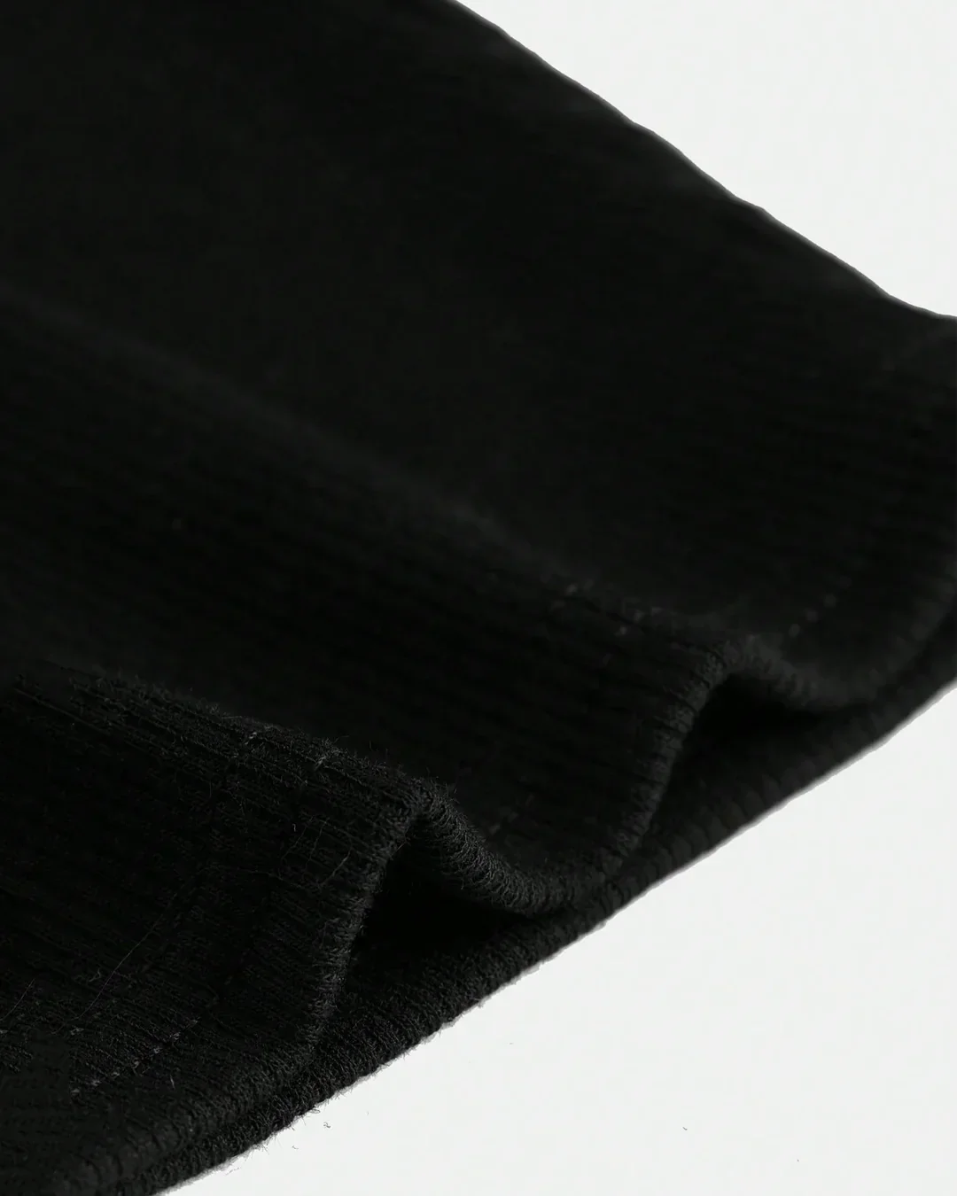 One Shoulder Strap Detail Asymmetrical Top in Black - Image 3