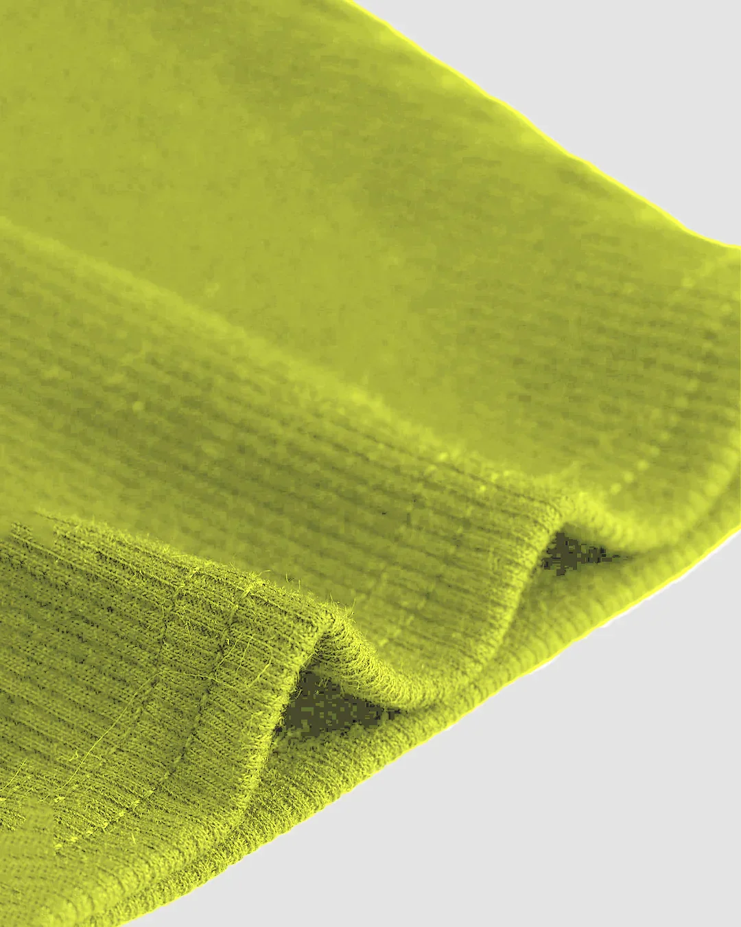 One Shoulder Strap Detail Asymmetrical Top in Neon - Image 3