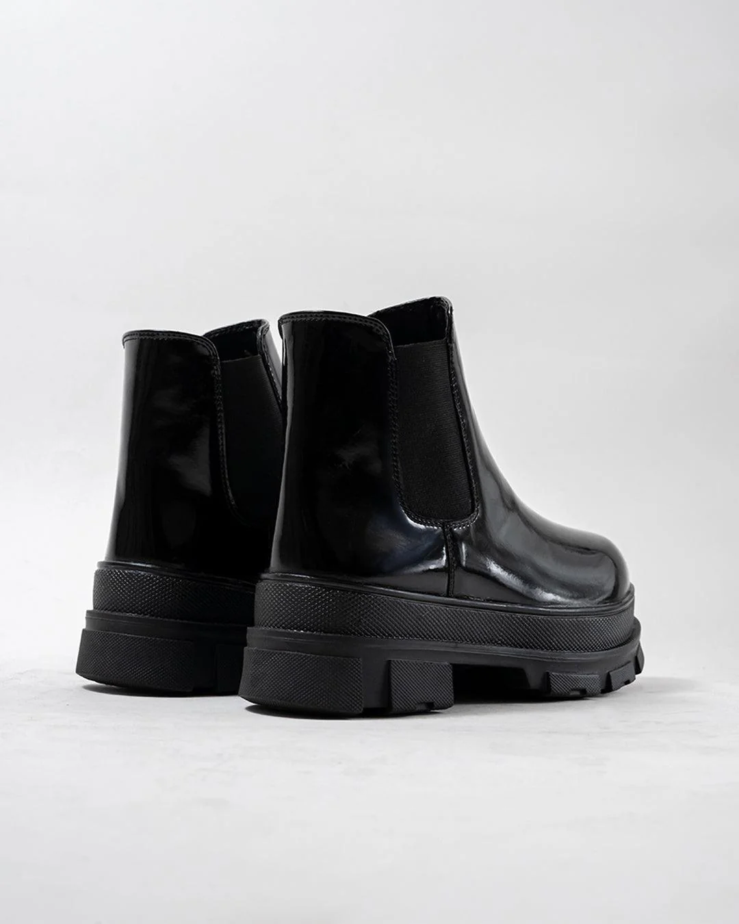 Back To School Aesthetics Black  Boots - Image 7