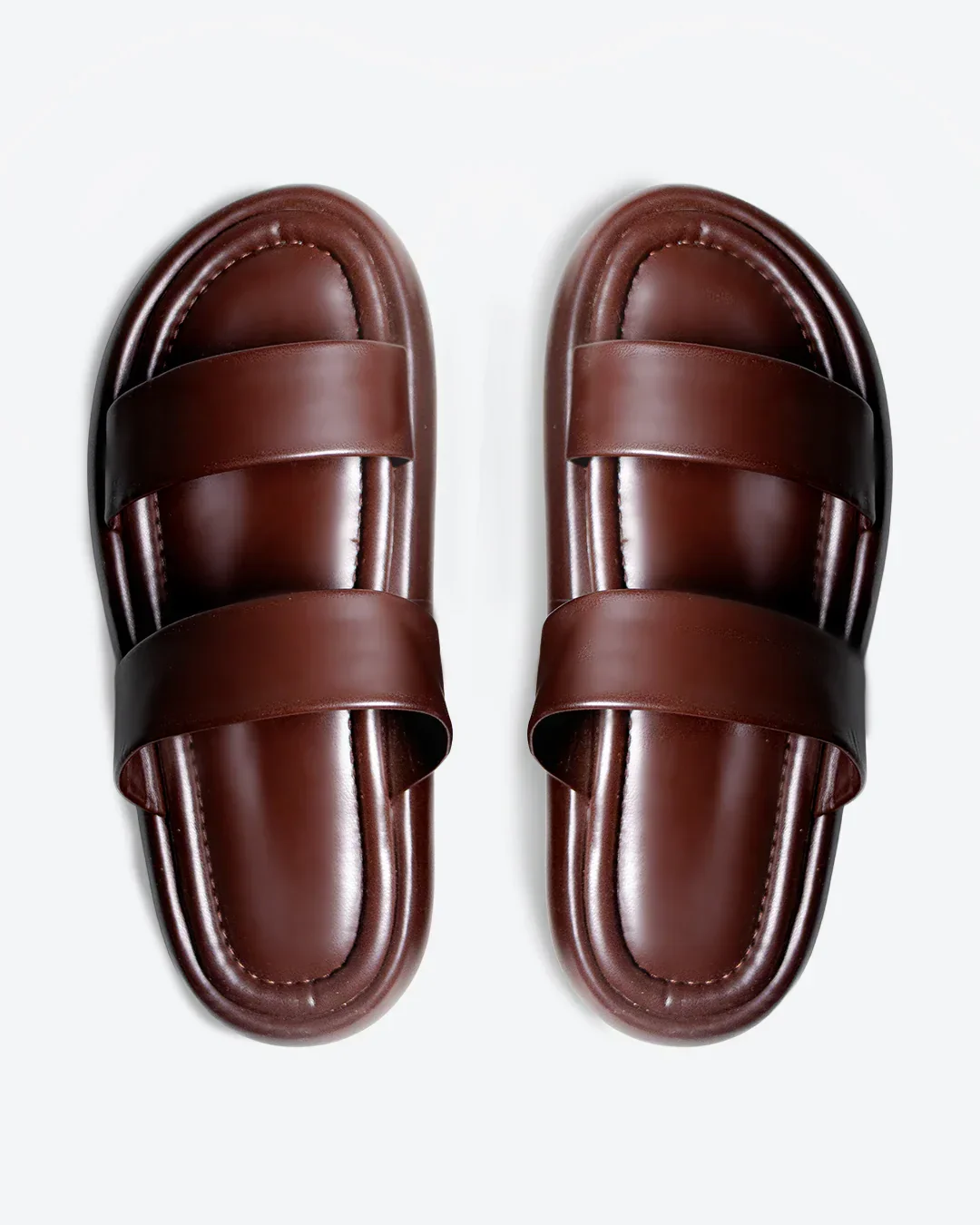 Padded Minimal Double Strap Sliders - Image 3