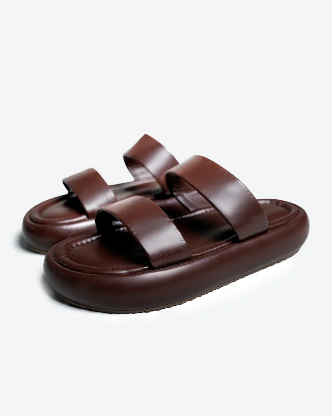 Padded Minimal Double Strap Sliders - Image 5