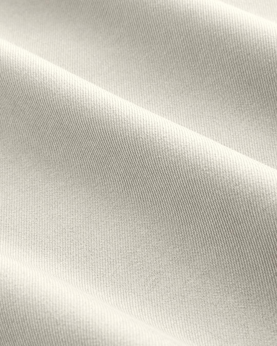 Pleated High Waisted Wide Leg Trousers in Off-White - Image 4