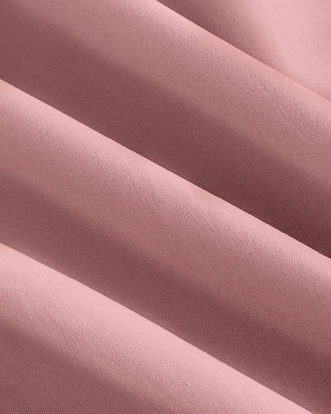 Powder Pink Sleeveless Midi Dress with Side Ruched Detail - Image 3
