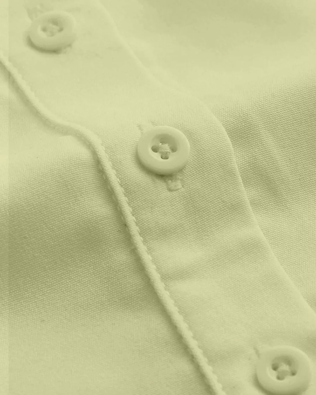 Puff Sleeve Collared Button Down Shirt in Herbal - Image 3