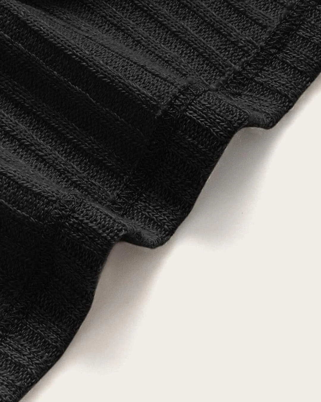 Puffed Sleeve Vest Ruffle Top In Black - Image 4