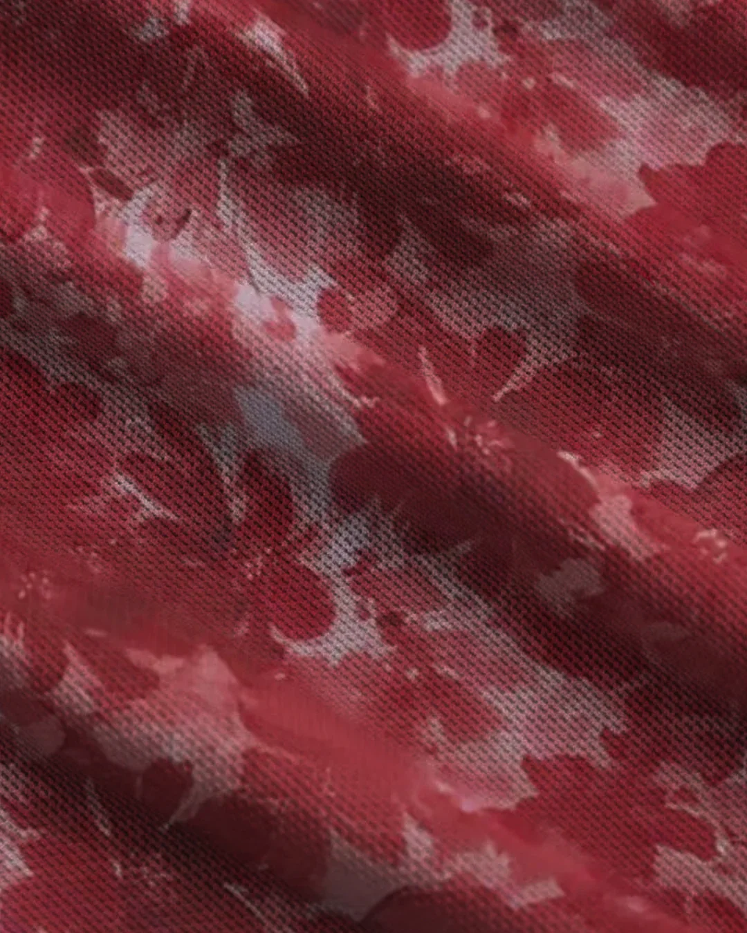 Red Floral Strapless Wrap Front Tube Top - Image 3