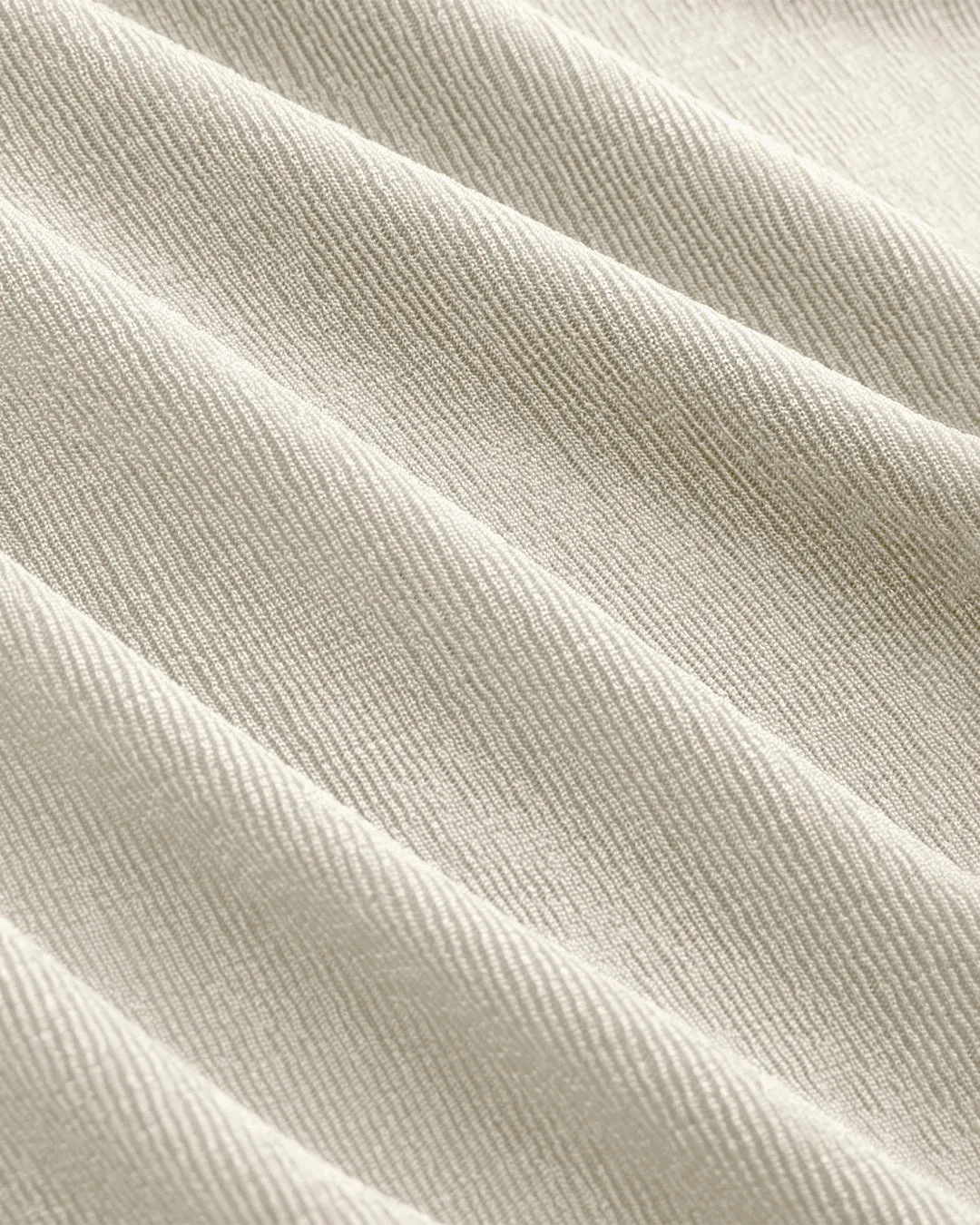Ruched Front Collared Short Sleeve Top in Beige - Image 4