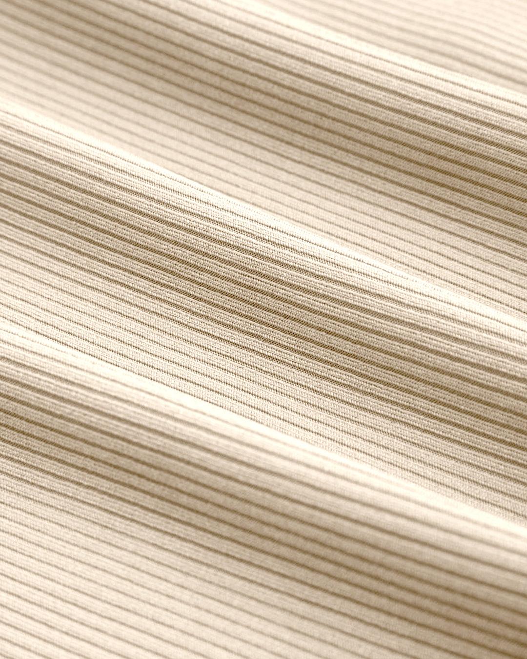 Ruched Tube Top and Wide Leg Trousers In Apricot - Image 3