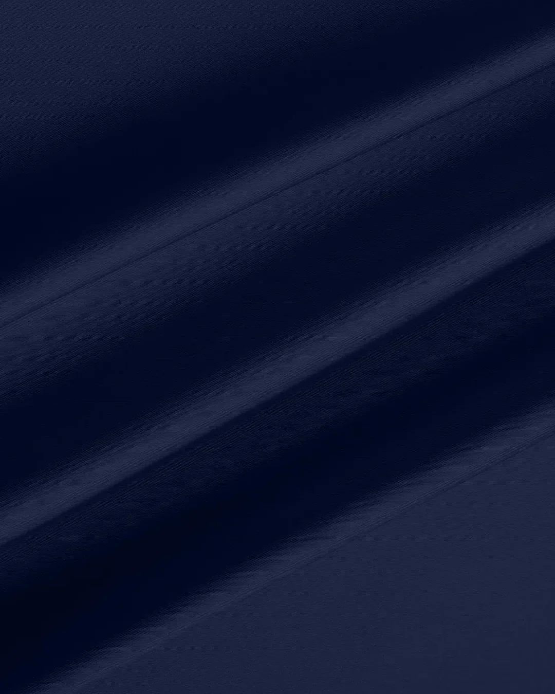 Satin Bias-Cut Flared Midi Skirt in Navy Blue - Image 3