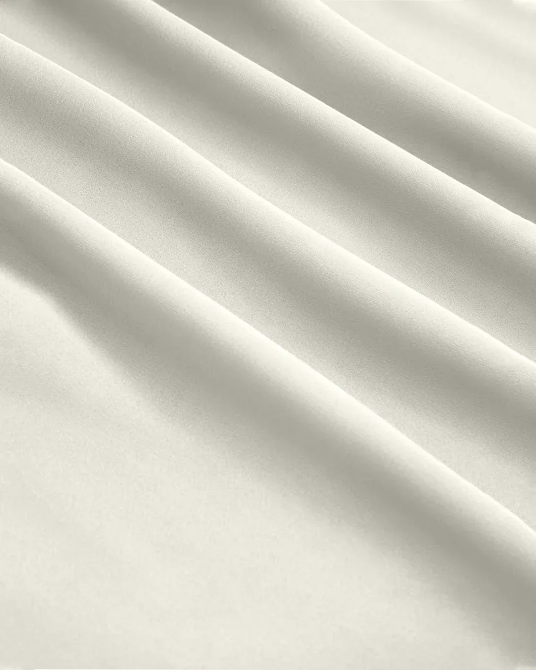 Satin Boat Neck Bell Sleeve Top in Off White - Image 3