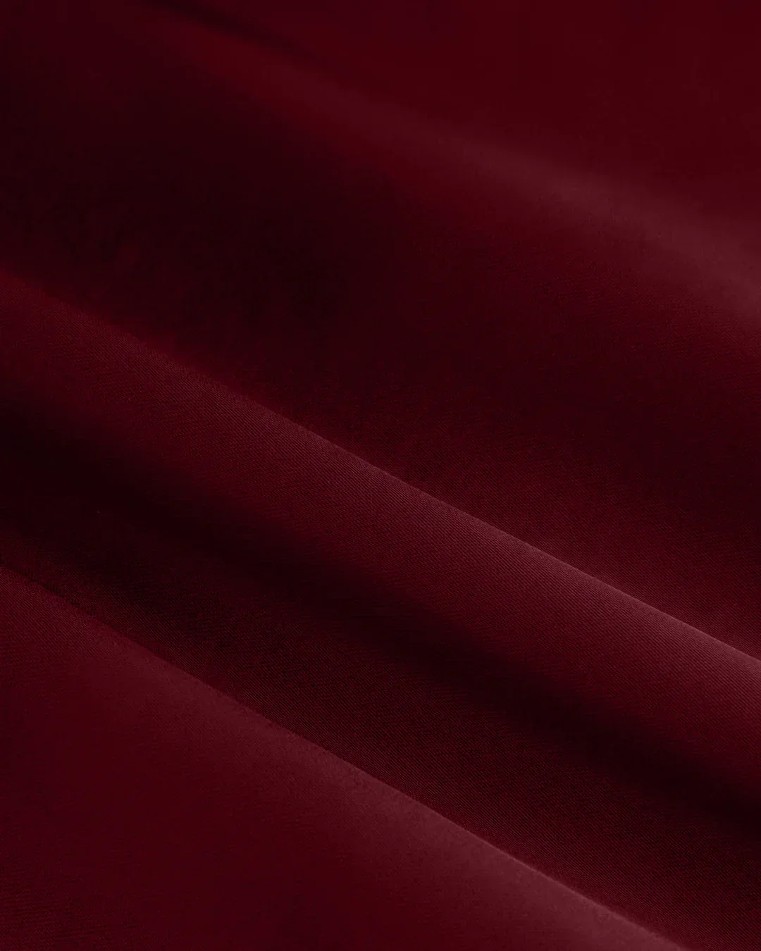 Satin Boat Neck Cinched Waist Midi Dress in Red - Image 4