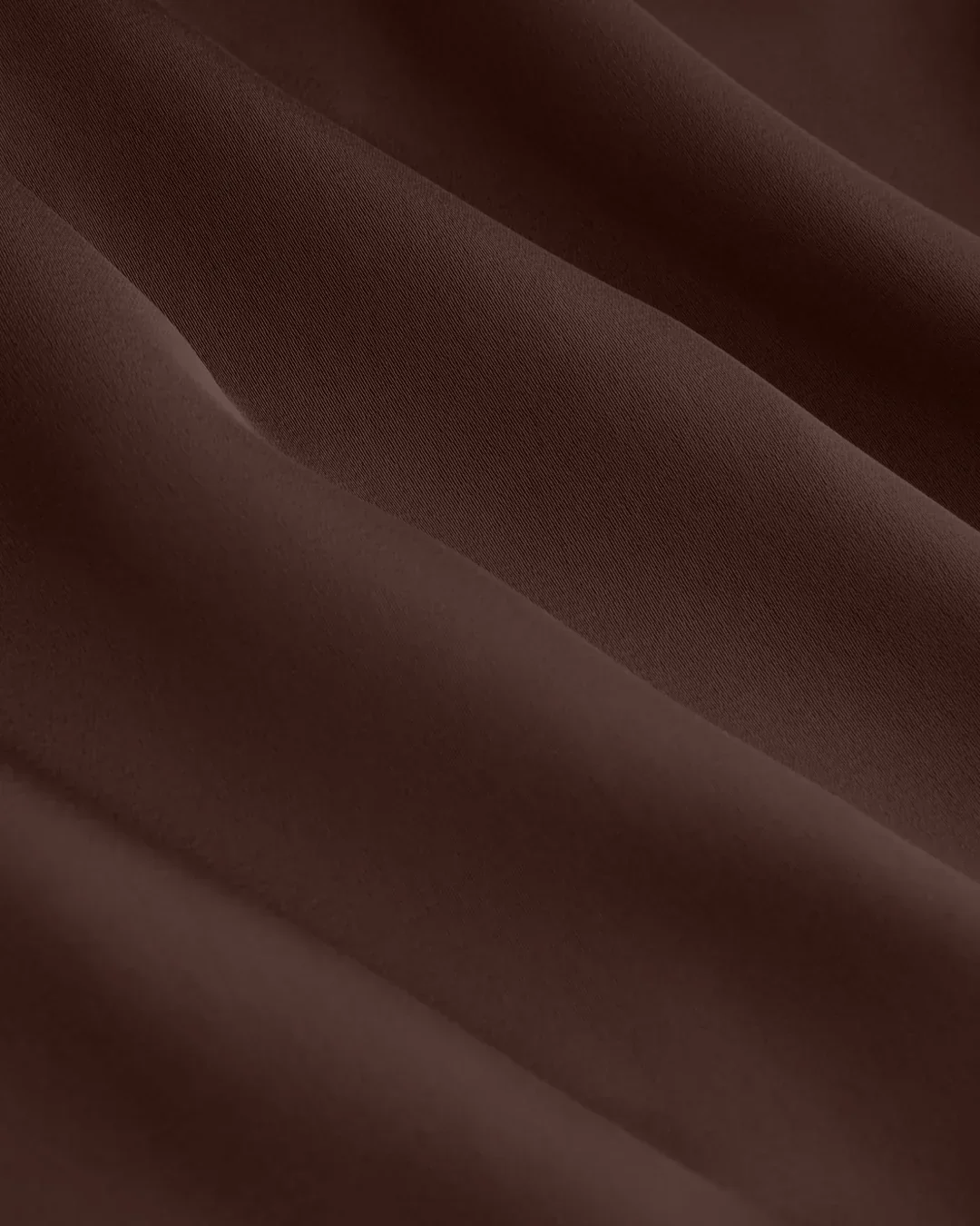 Satin Collared Button Down Full Sleeve Shirt in Brown - Image 4