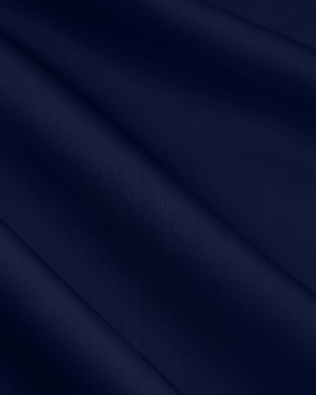 Satin Cowl Neck Solid Knotted Zipper Mini Dress Curve & Plus in Navy Blue - Image 4