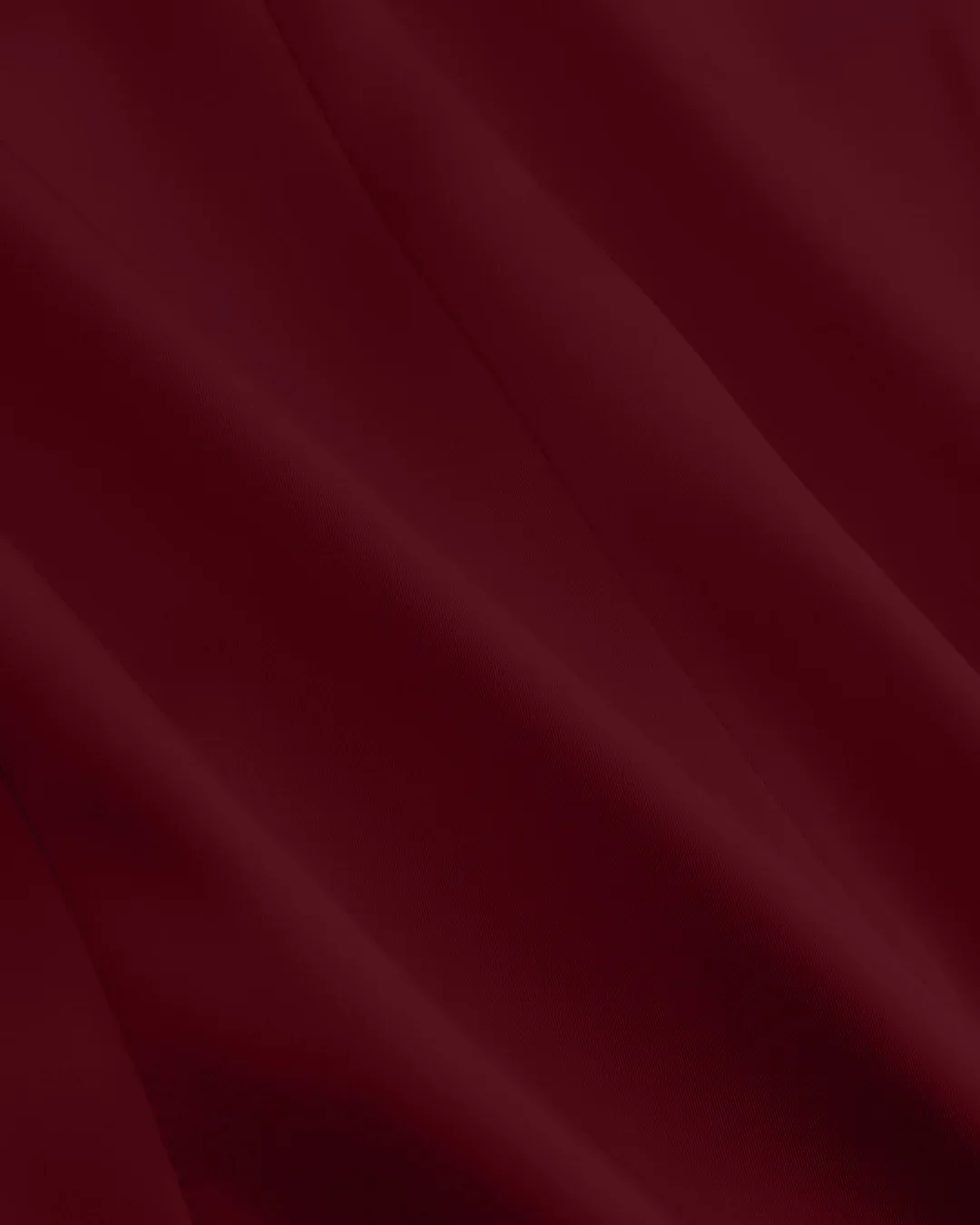 Satin V-neck Solid Button Vest in Red - Image 4
