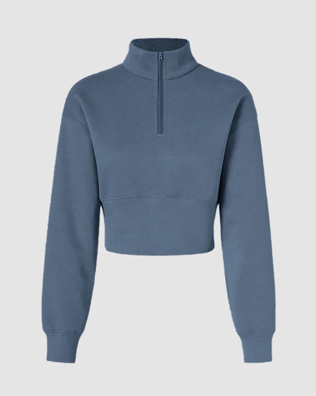 Set Of Two Fleece Thermal Zip Up Zipper With Fleece Trouser In Blue - Image 2