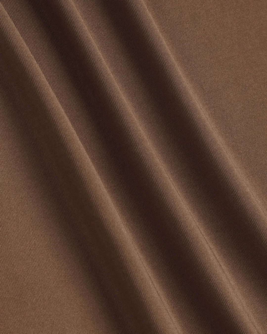 Set Of Two Party Wear Ruched Skirt With Top In Brown - Image 3