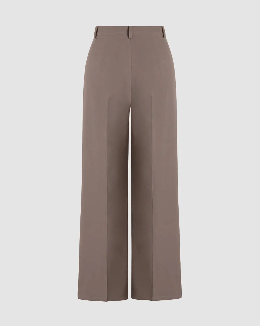 Set Of Two Tailored Trouser In Cappuccino And Black - Image 3