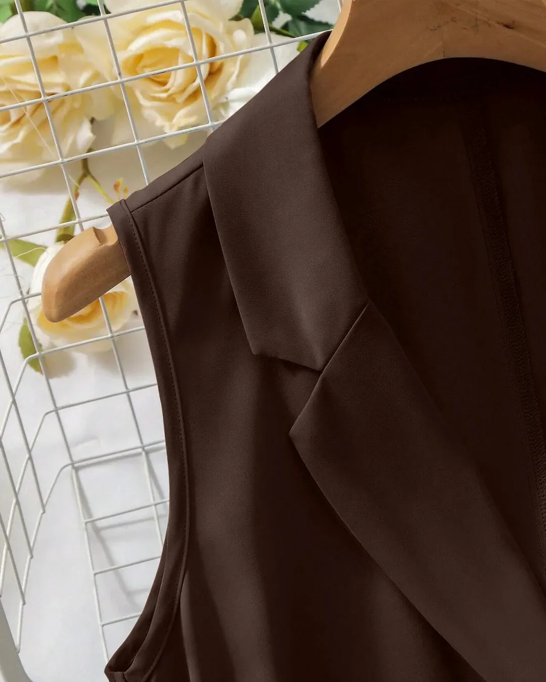 Sleeveless Coco Vest & Trouser Co-Ord - Image 3