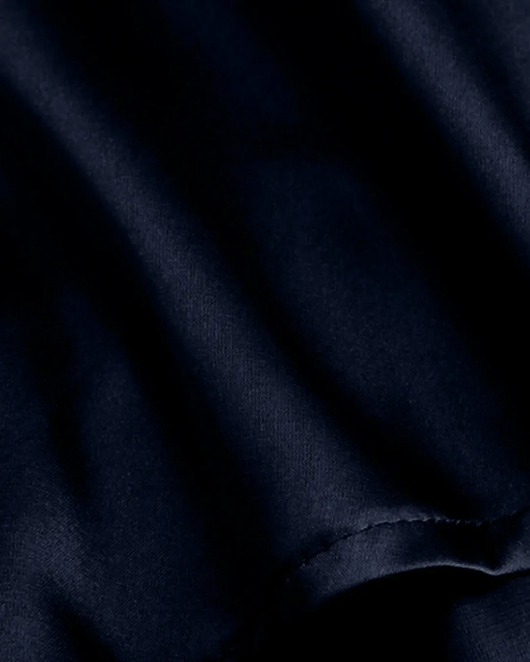 Fit and Flare Spaghetti Strap Backless Mini Dress in Navy Blue - Image 3