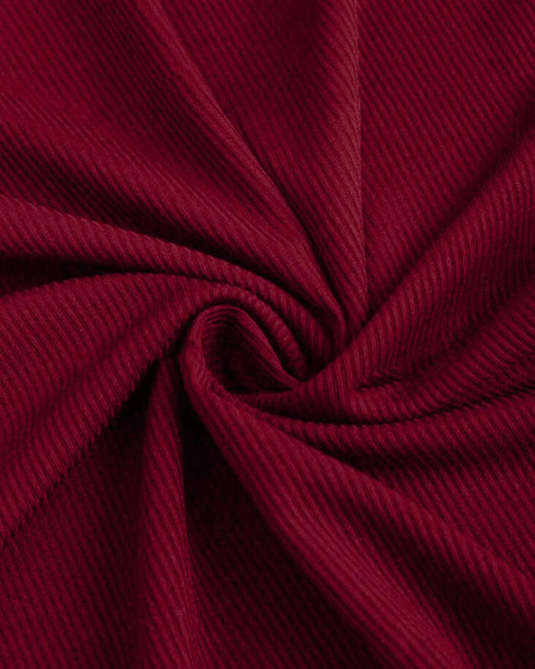 Solid Color High Slit Fish Tail Maxi Slip Dress In Cherry Red - Image 5