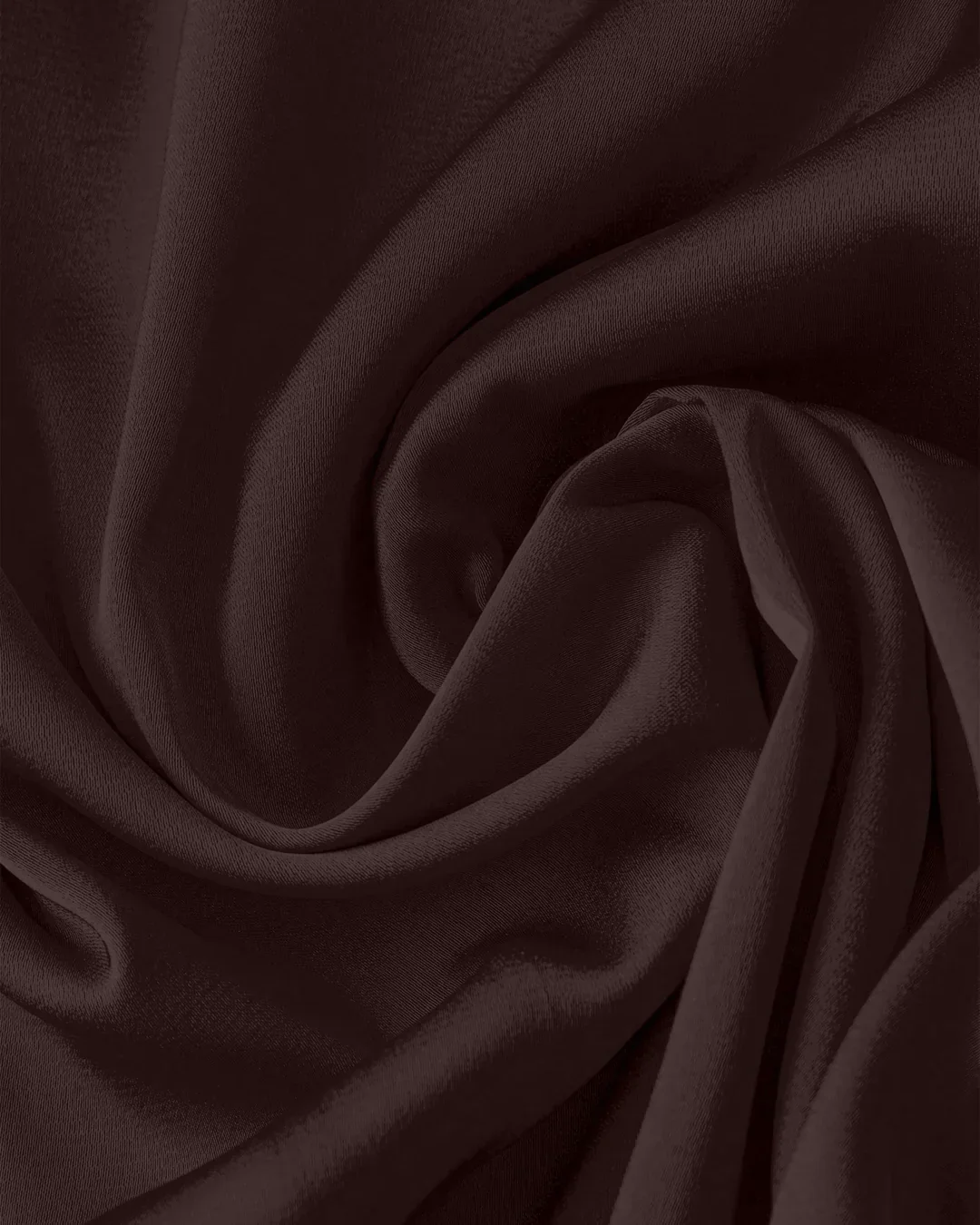 Solid Color Satin Spaghetti Strap Bowknot Elegant Dress Curve & Plus in Coffee - Image 3