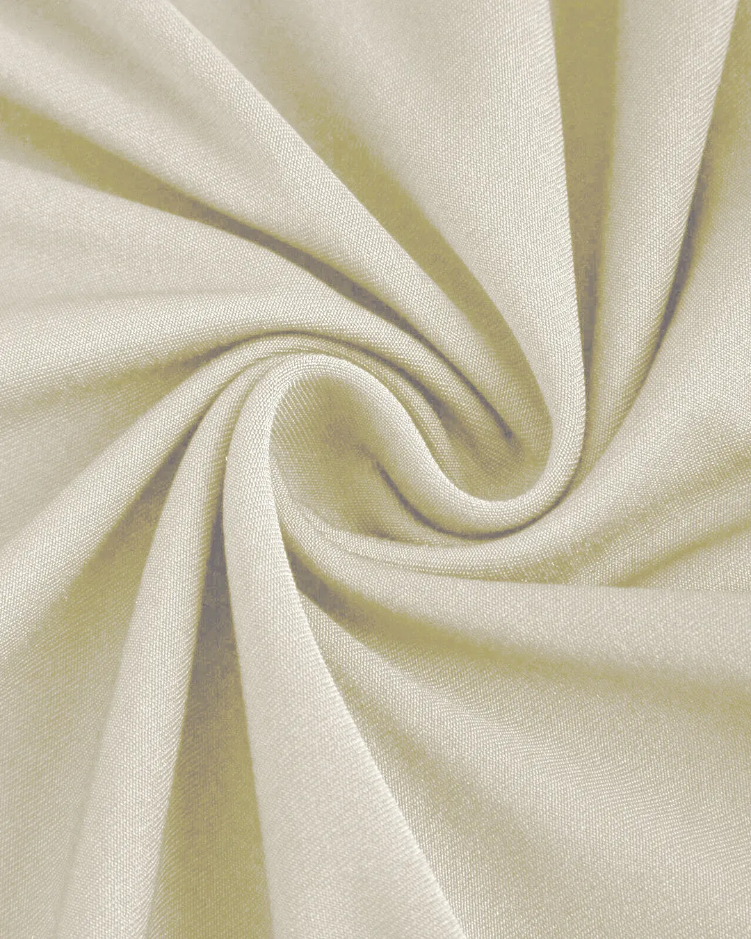 Solid Color Square Neckline Pleated Waist & Sleeveless Off-white Dress - Image 3