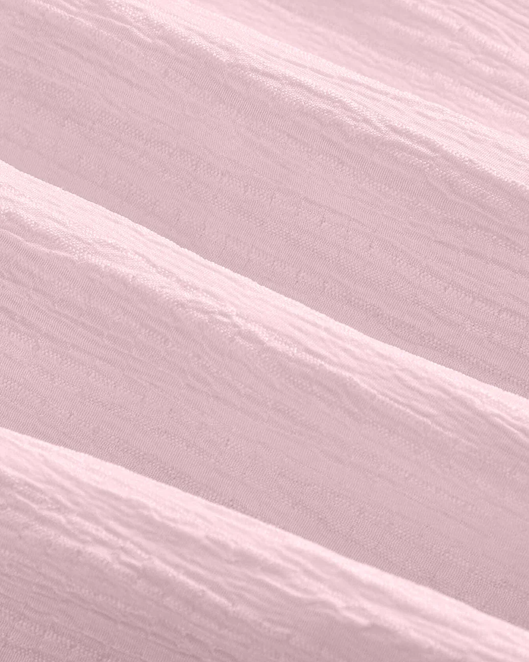 Solid Color Strapless Dress With Waist Belt in Baby Pink - Image 3