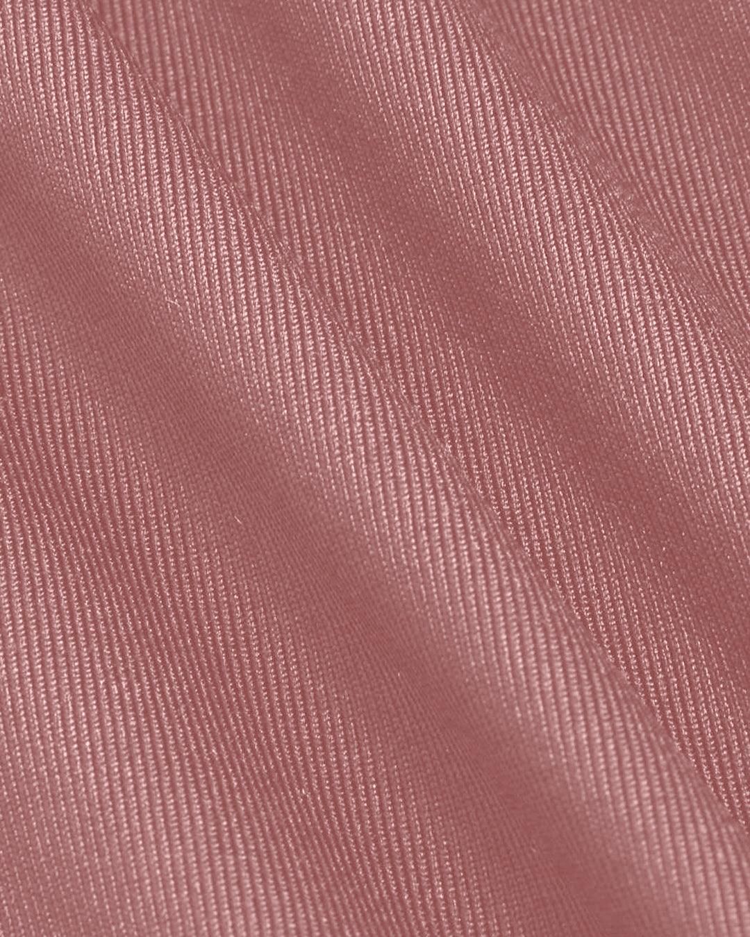Solid Off-Shoulder Pink Bodysuit - Image 3
