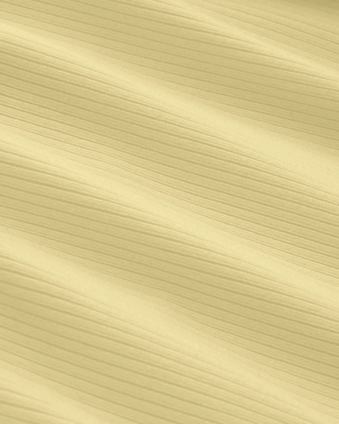 V Neck Wrap Front Ruched Full Sleeve Top in Yellow - Image 3