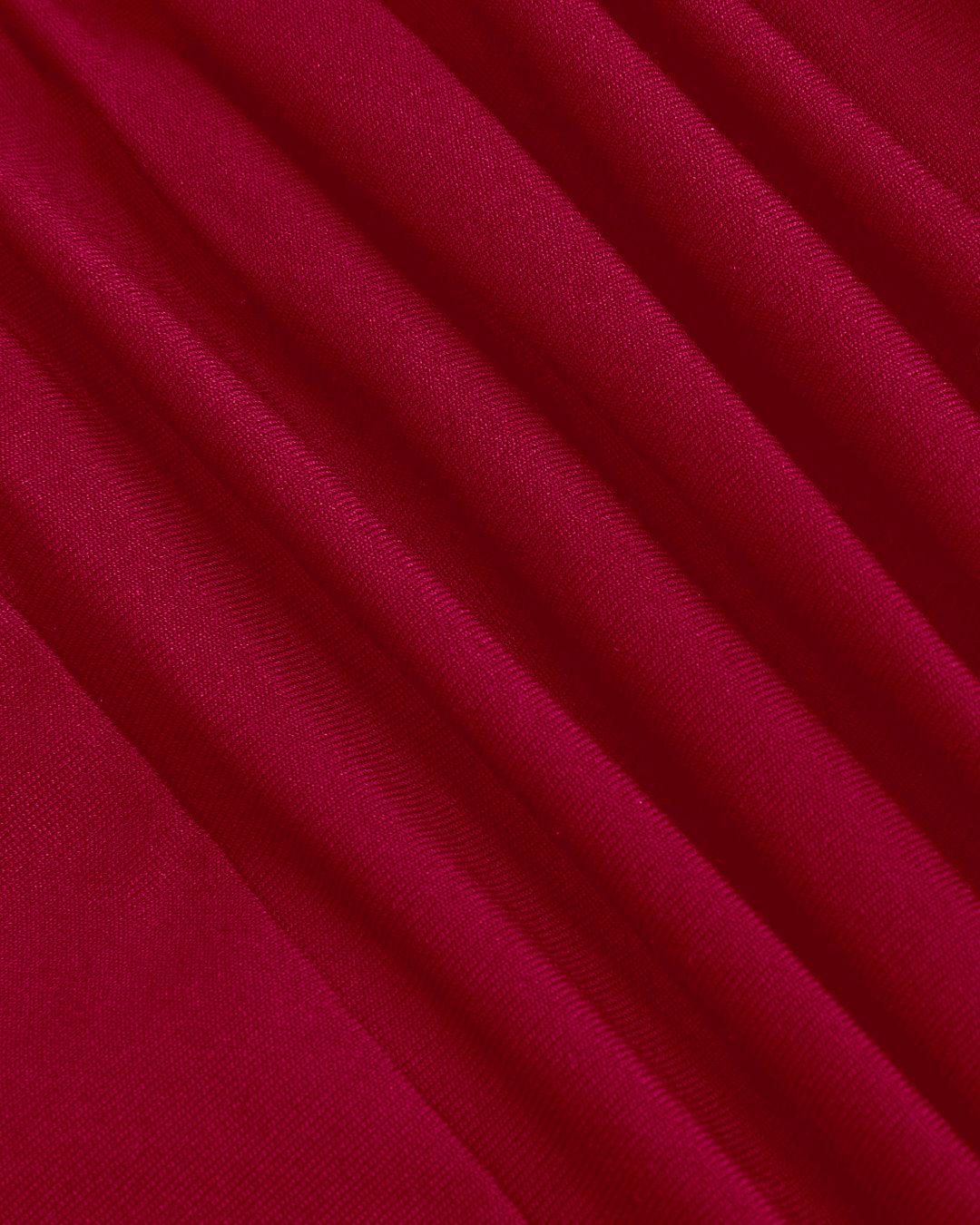 Solid Ruched Square Neckline Ruffle Maxi Dress - Image 3