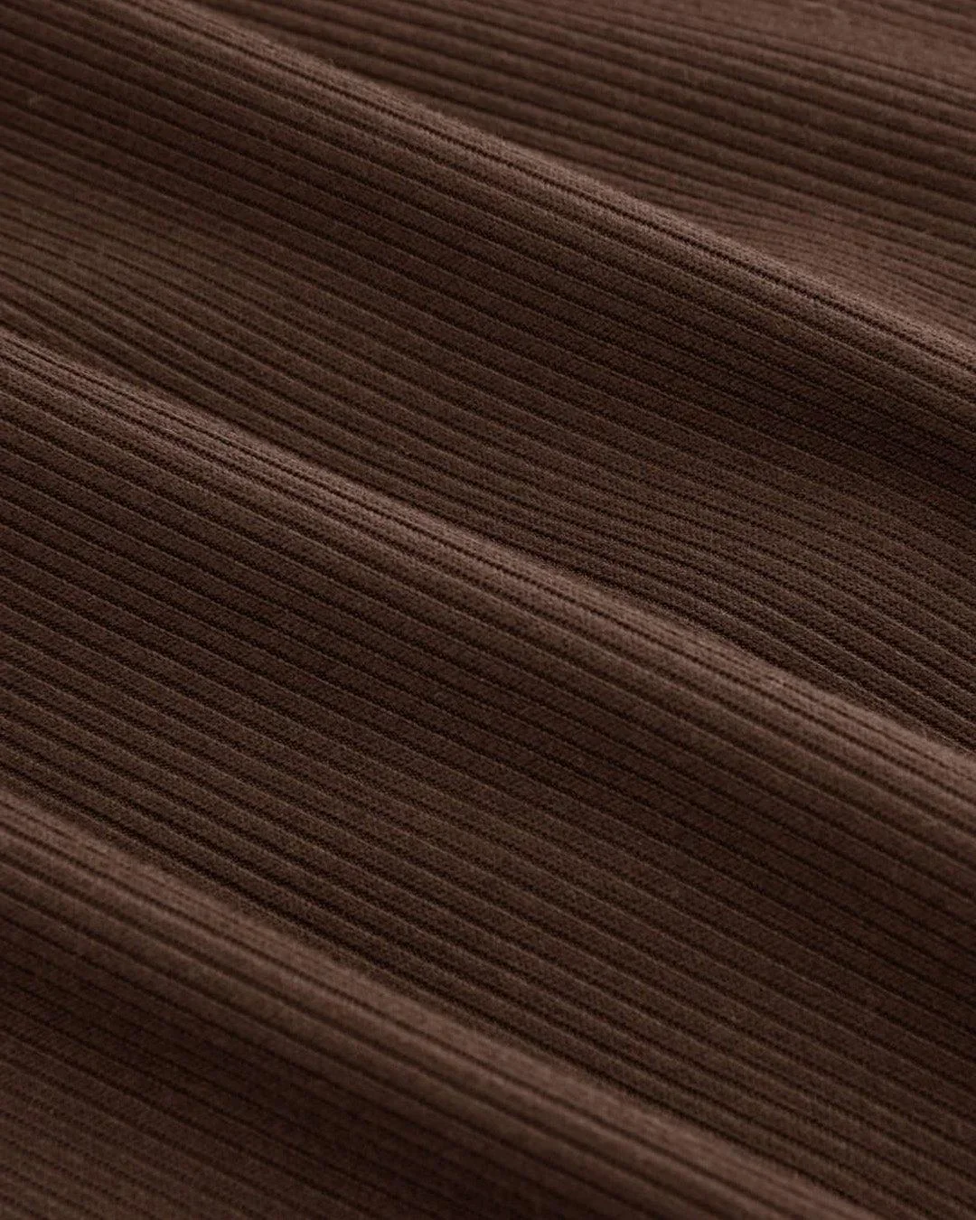 Solid Wrap Cut Out Neck Rib Knit Full Sleeve Top In Chocolate Curve & Plus - Image 4
