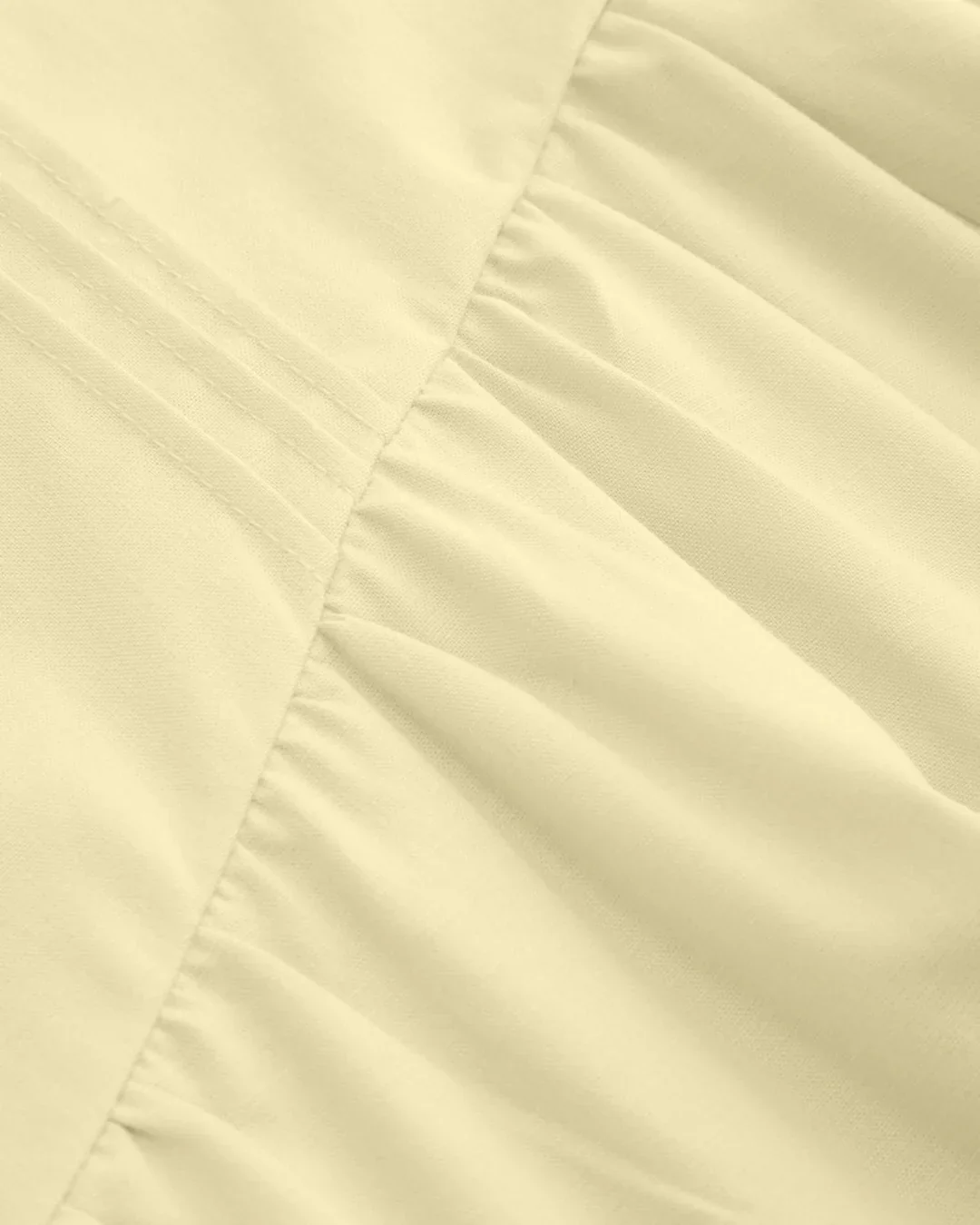 Square Neck Lace Up Ruffle Maxi Dress Curve & Plus in French Vanilla - Image 4