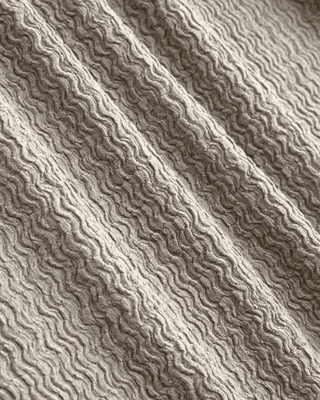 Square Neck Long Sleeve Bodysuit In Light Grey - Image 3