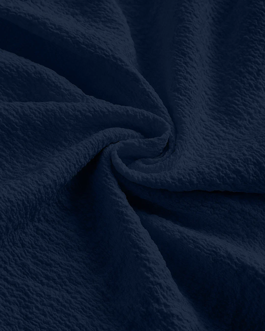 Square Neck Puff Sleeve A-Line Mini Dress in Navy Blue - Image 3
