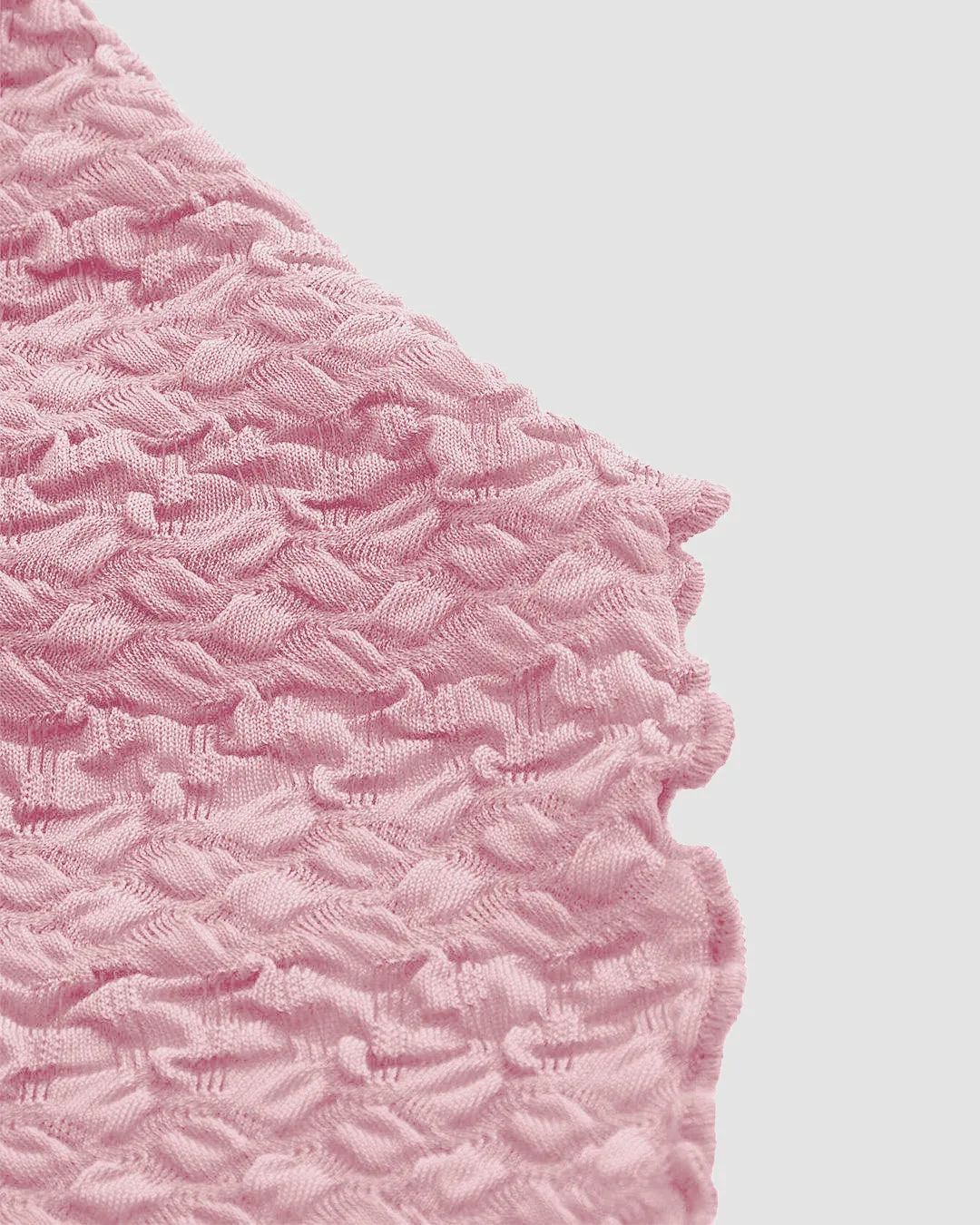 Strapless Tube Asymmetrical Off Shoulder Y2k Going Out Tank Top In Baby Pink - Image 4