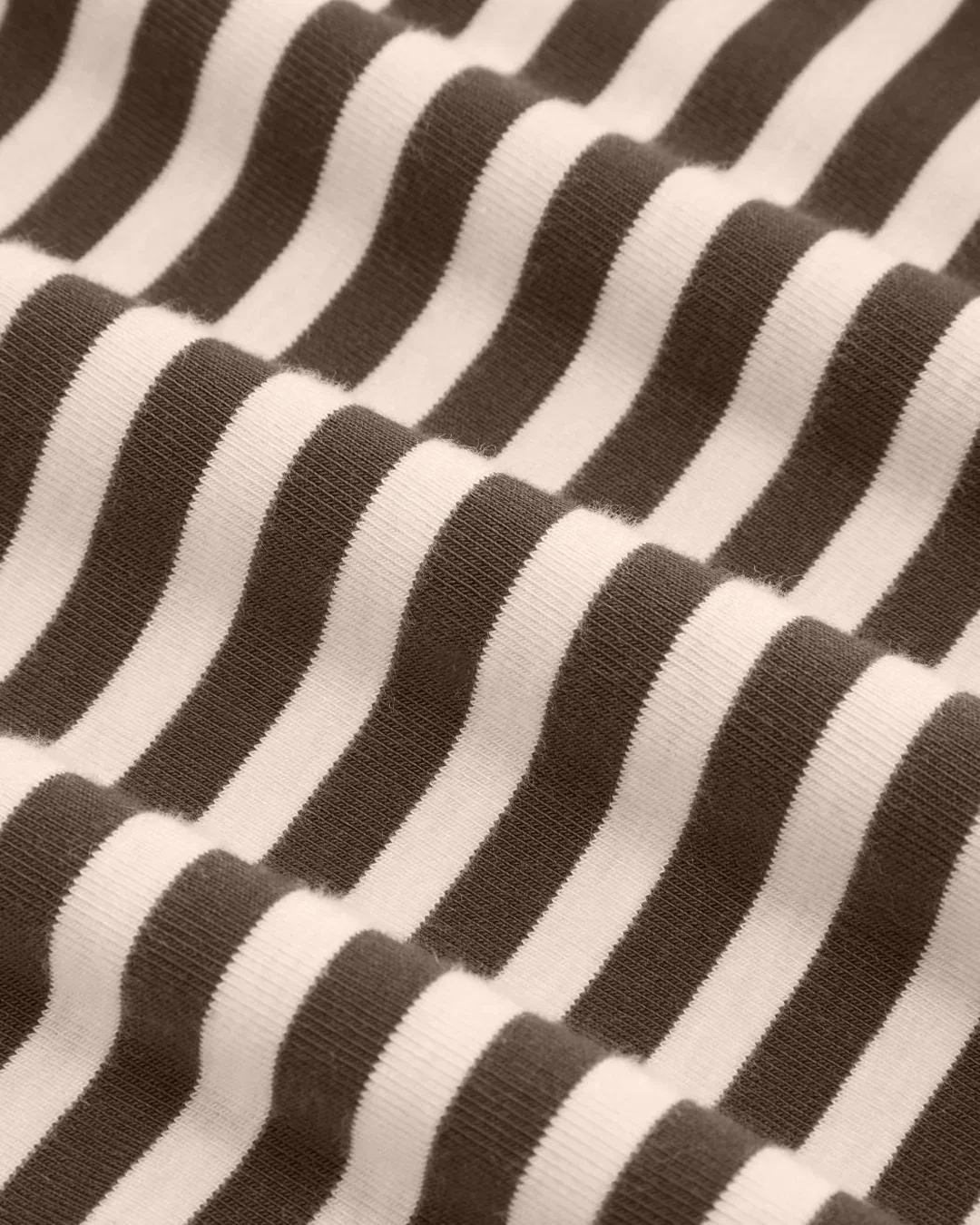 Stripe Asymmetrical Neckline Long Sleeve Ruched Top - Image 4