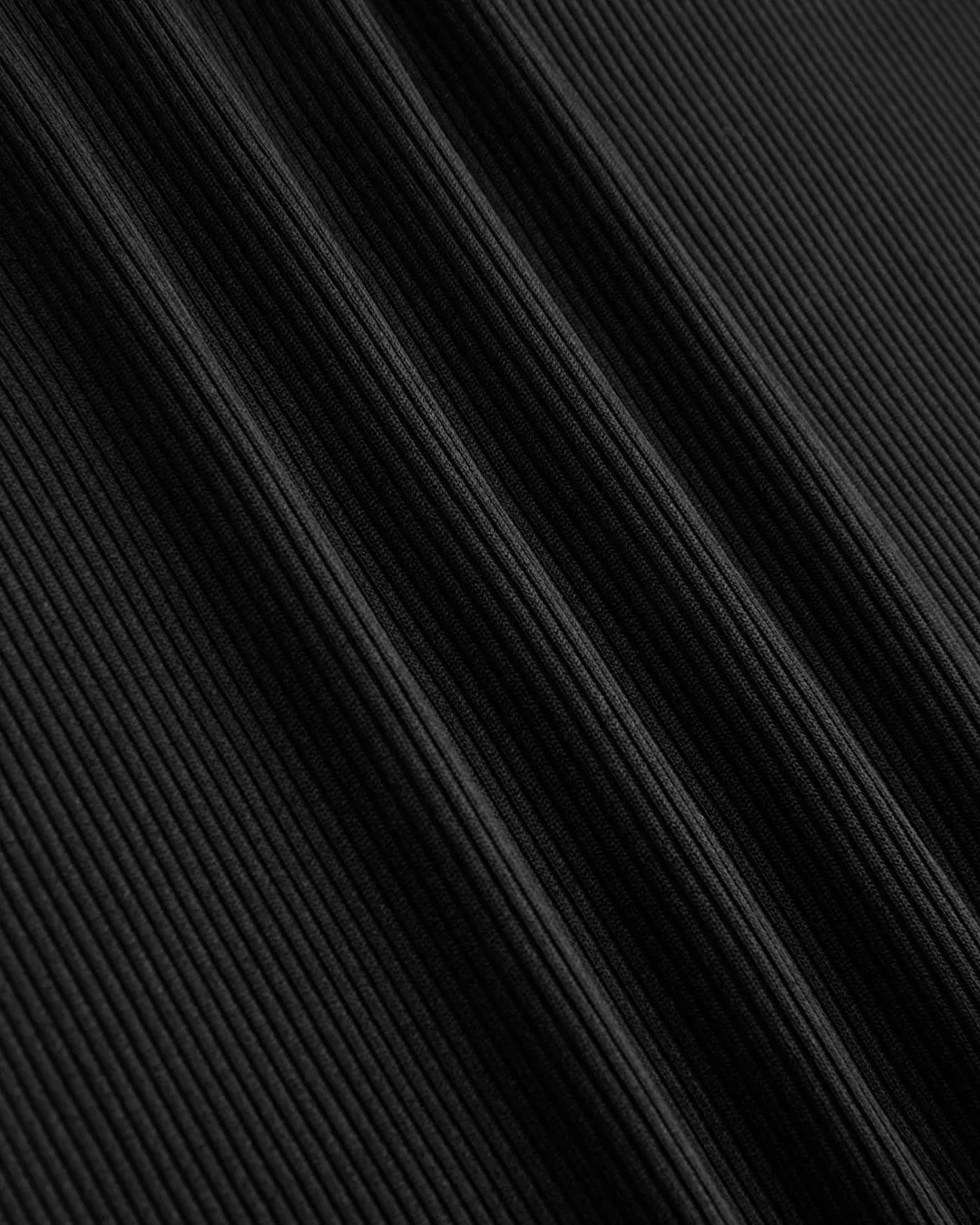 Striped Blue Shirt Collar Contrast Black Mini Dress - Image 5