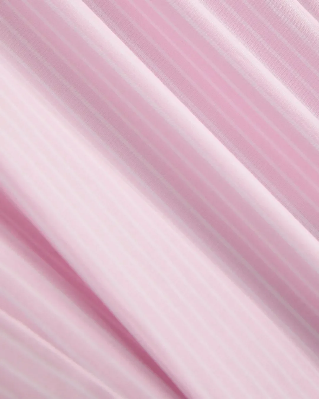Striped Collared Neck Full Sleeve Button Down Top in Pink - Image 4