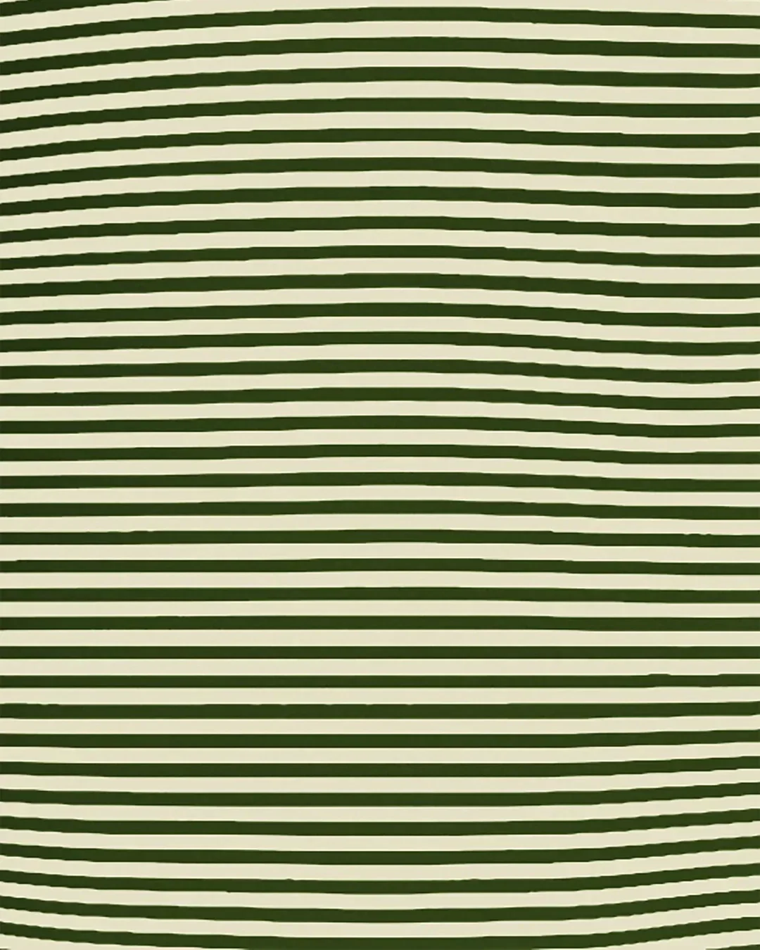 Striped Scoop Neck Fitted Cami Top with Spaghetti Straps - Image 3